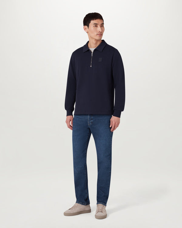 Men's Washed Stretch Denim B69 Jean in Washed Indigo | Belstaff ROW