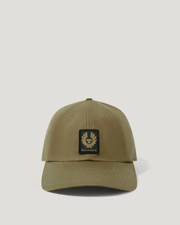 Unisex Waxed Cotton Phoenix Wax Cap in Dark Dune | Belstaff US