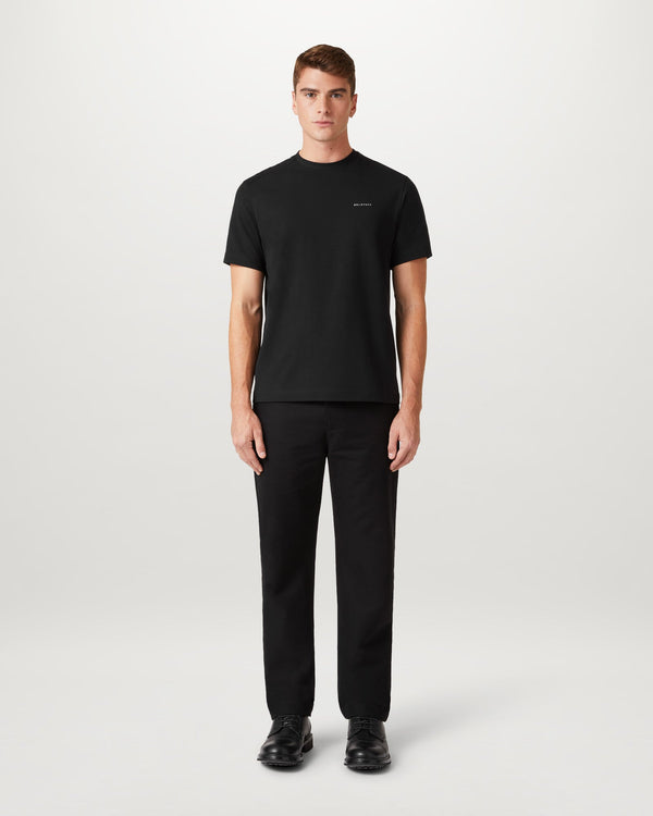Men's Cotton Jersey Alloy T-Shirt in Black | Belstaff ROW