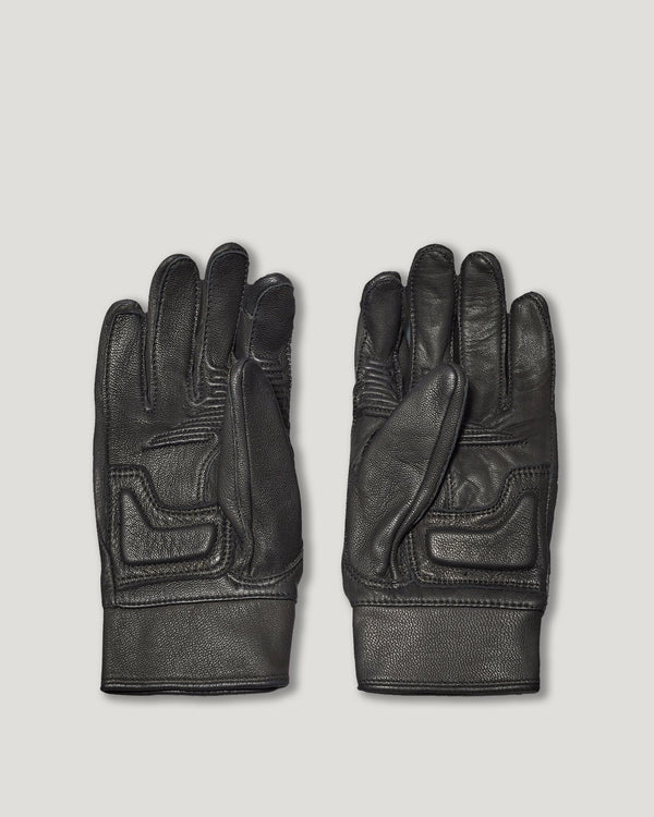 Men's Goat Leather Montgomery Glove in Black | Belstaff ROW